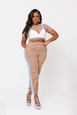 SNEAK PEEK TASSLE PANTS(ECRU)