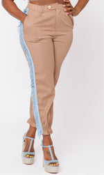 SNEAK PEEK TASSLE PANTS(ECRU)