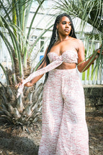 CAN I CANCUN 2PC Set(MAUVE)