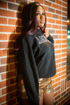 UNDER THE CITY LIGHTS SEQUIN SHORTS